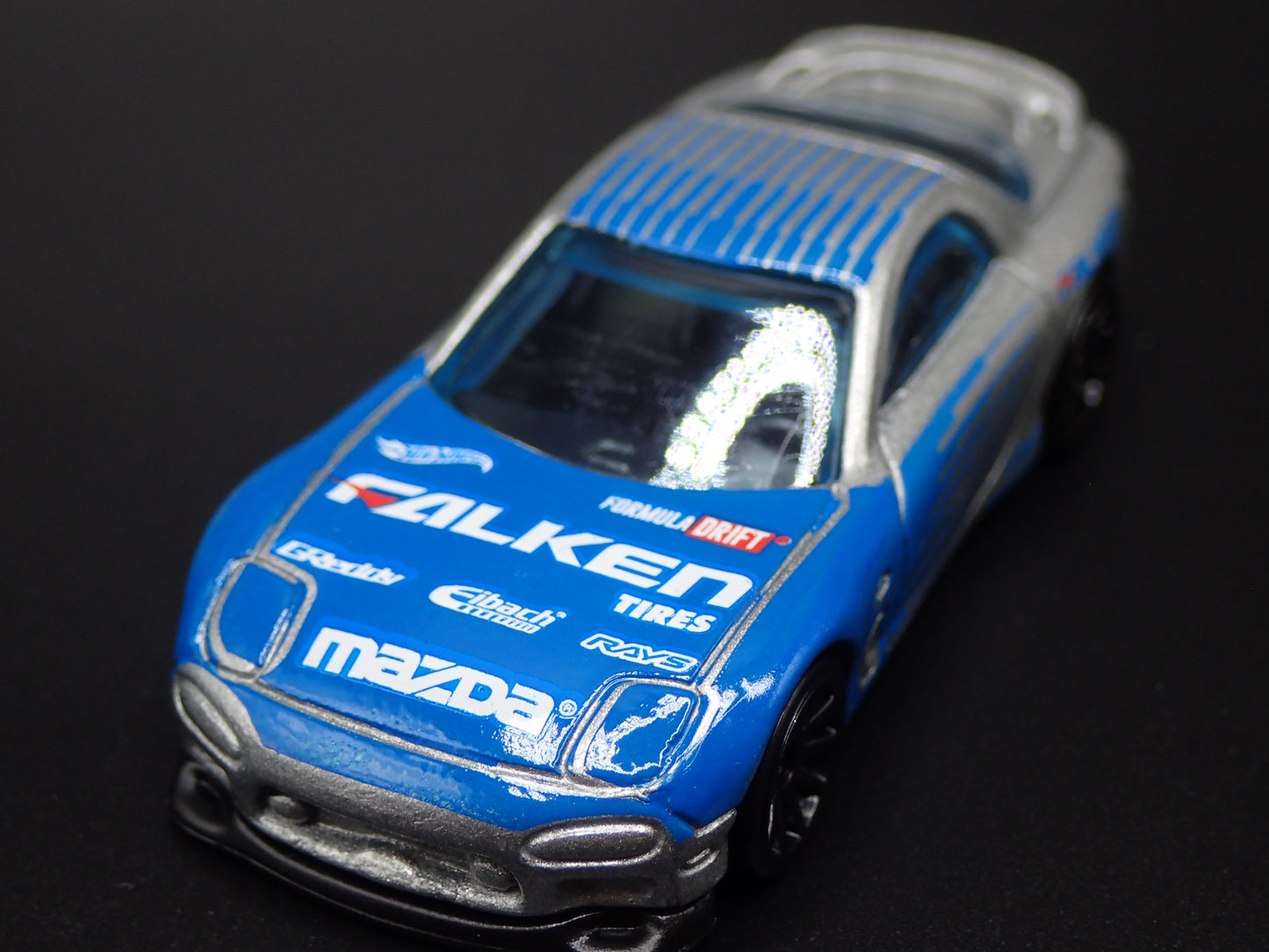 1992-2002 MAZDA RX7 JDM FALKEN 1:64 SCALE COLLECTIBLE DIORAMA DIECAST MODEL CAR