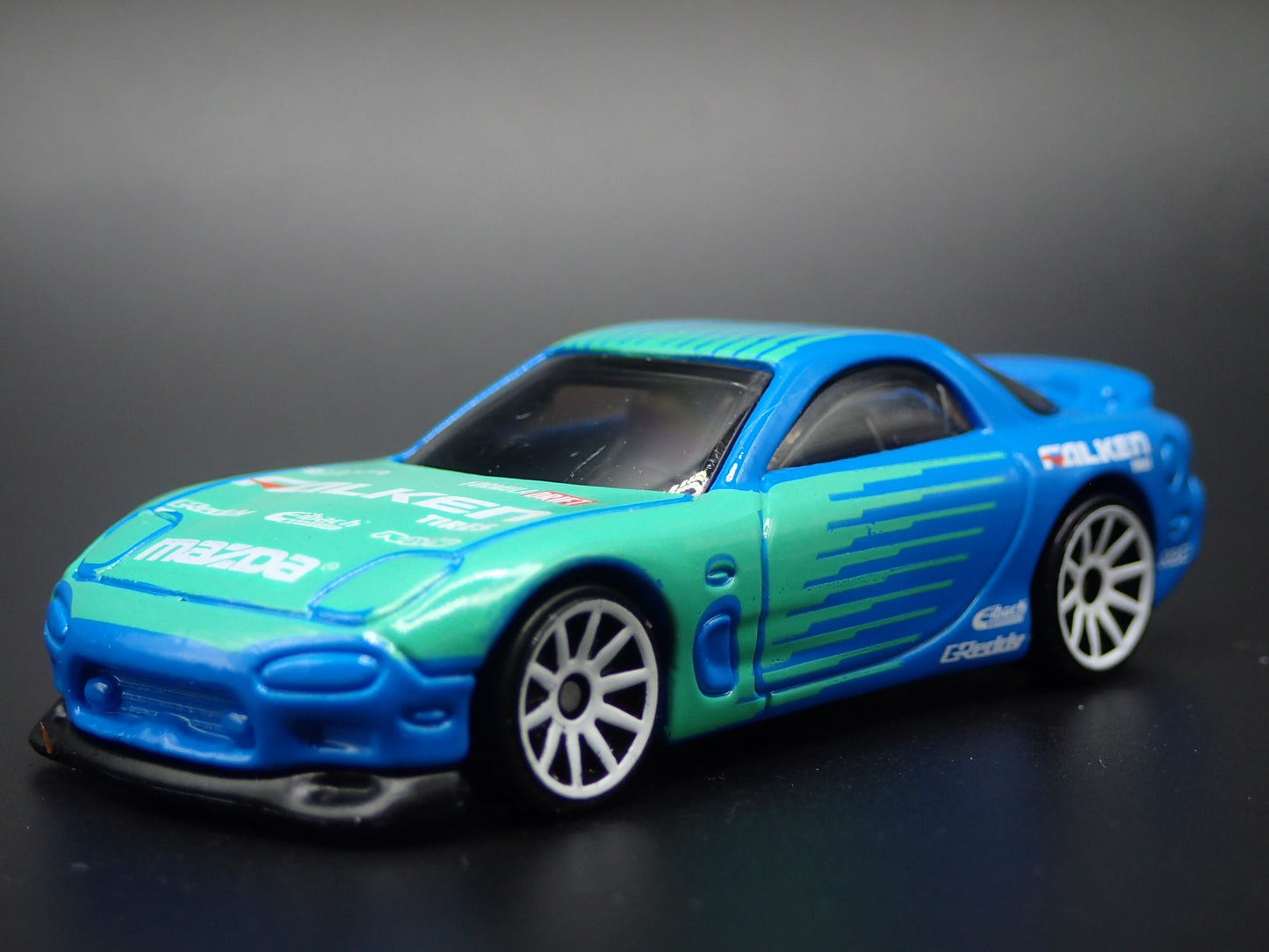 1992-2002 MAZDA RX7 JDM FALKEN 1:64 SCALE COLLECTIBLE DIORAMA DIECAST MODEL CAR