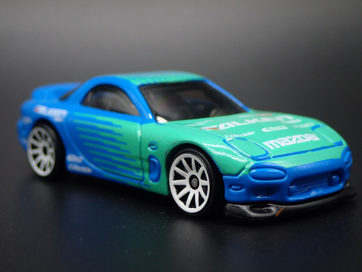 1992-2002 MAZDA RX7 JDM FALKEN 1:64 SCALE COLLECTIBLE DIORAMA DIECAST MODEL CAR