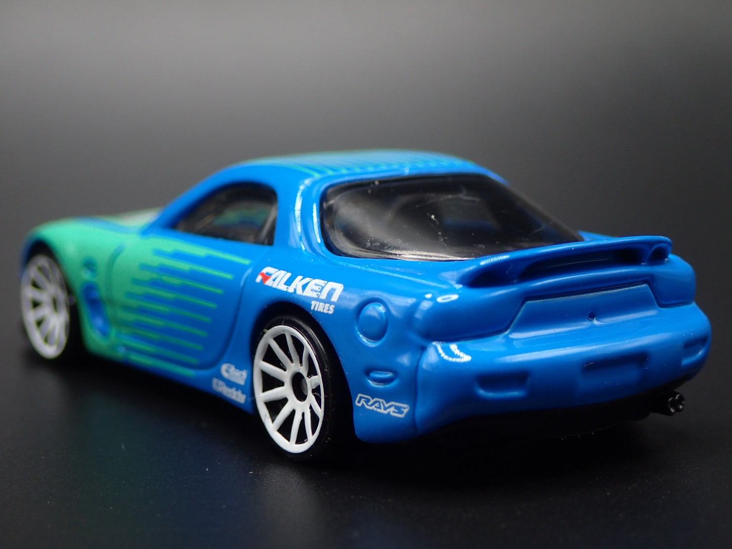 1992-2002 MAZDA RX7 JDM FALKEN 1:64 SCALE COLLECTIBLE DIORAMA DIECAST MODEL CAR