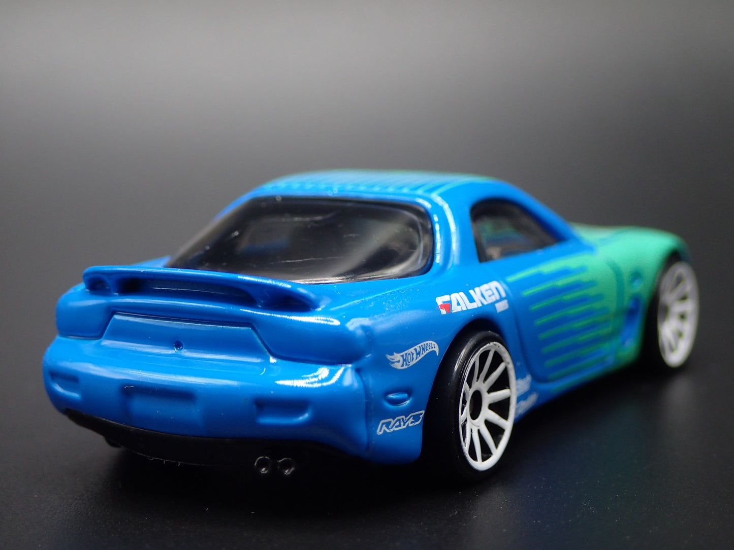 1992-2002 MAZDA RX7 JDM FALKEN 1:64 SCALE COLLECTIBLE DIORAMA DIECAST MODEL CAR