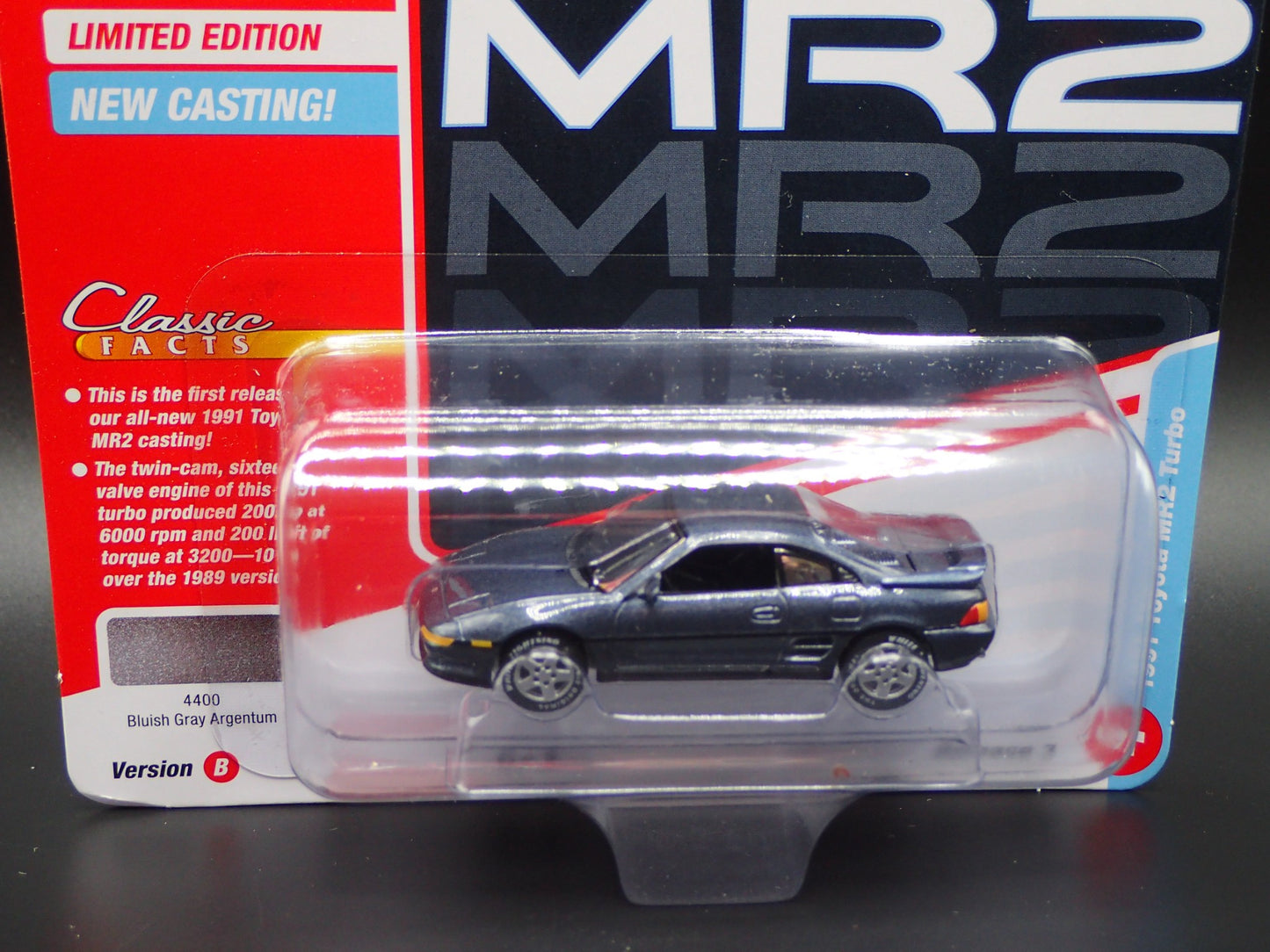 1991 TOYOTA MR2 TURBO 2026 JOHNNY JL WHITE LIGHTNING CLASSIC GOLD RELEASE 3 B