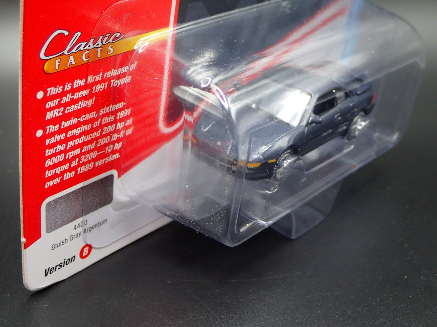 1991 TOYOTA MR2 TURBO 2026 JOHNNY JL WHITE LIGHTNING CLASSIC GOLD RELEASE 3 B