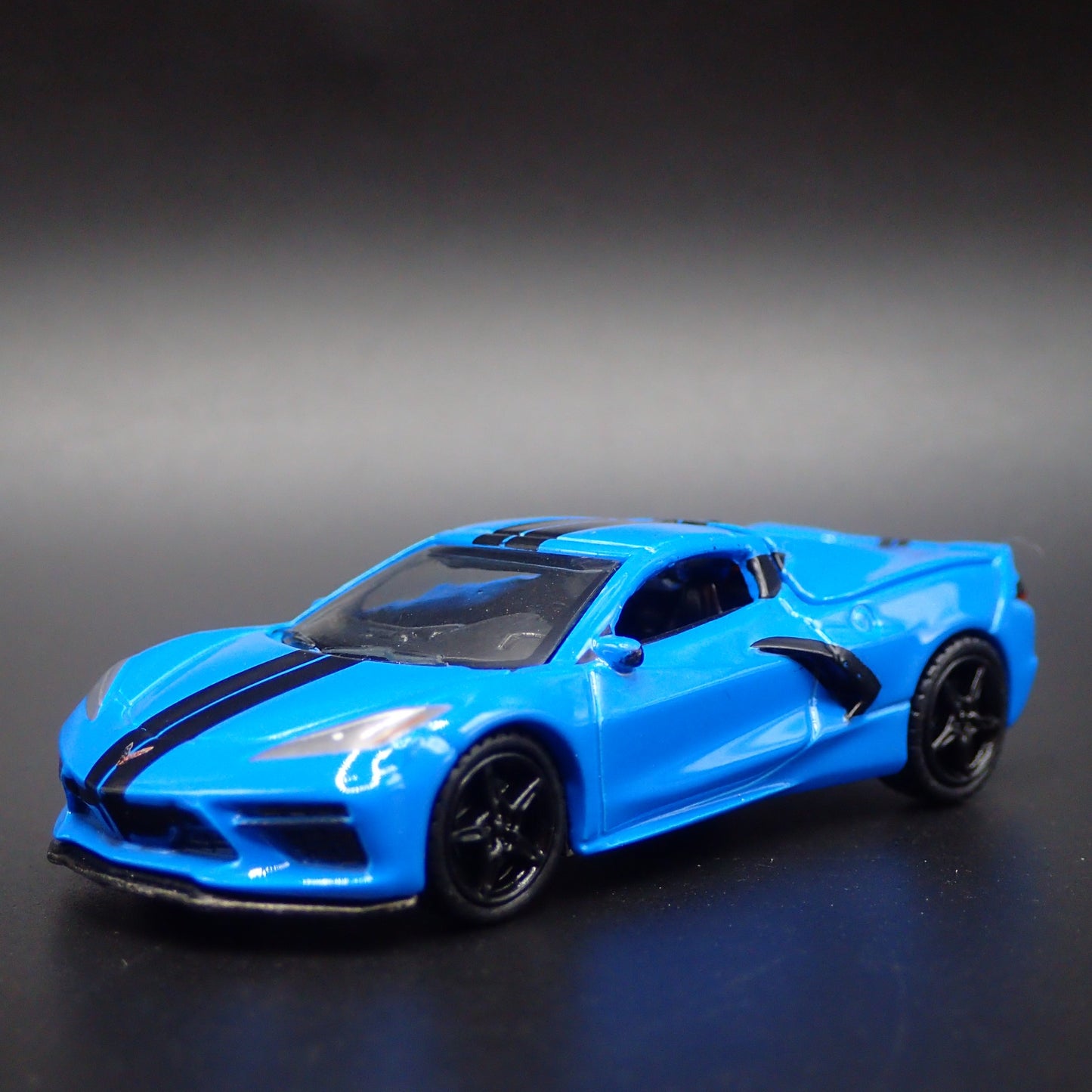 2020-2025 CHEVY CHEVROLET CORVETTE STINGRAY C8 BLUE 1:64 SCALE DIECAST MODEL CAR