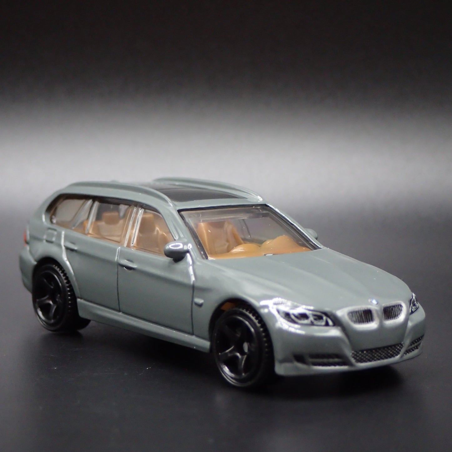 2011-2017 BMW 3 SERIES TOURING STATION WAGON GRAY 1/64 SCALE DIECAST MODEL CAR