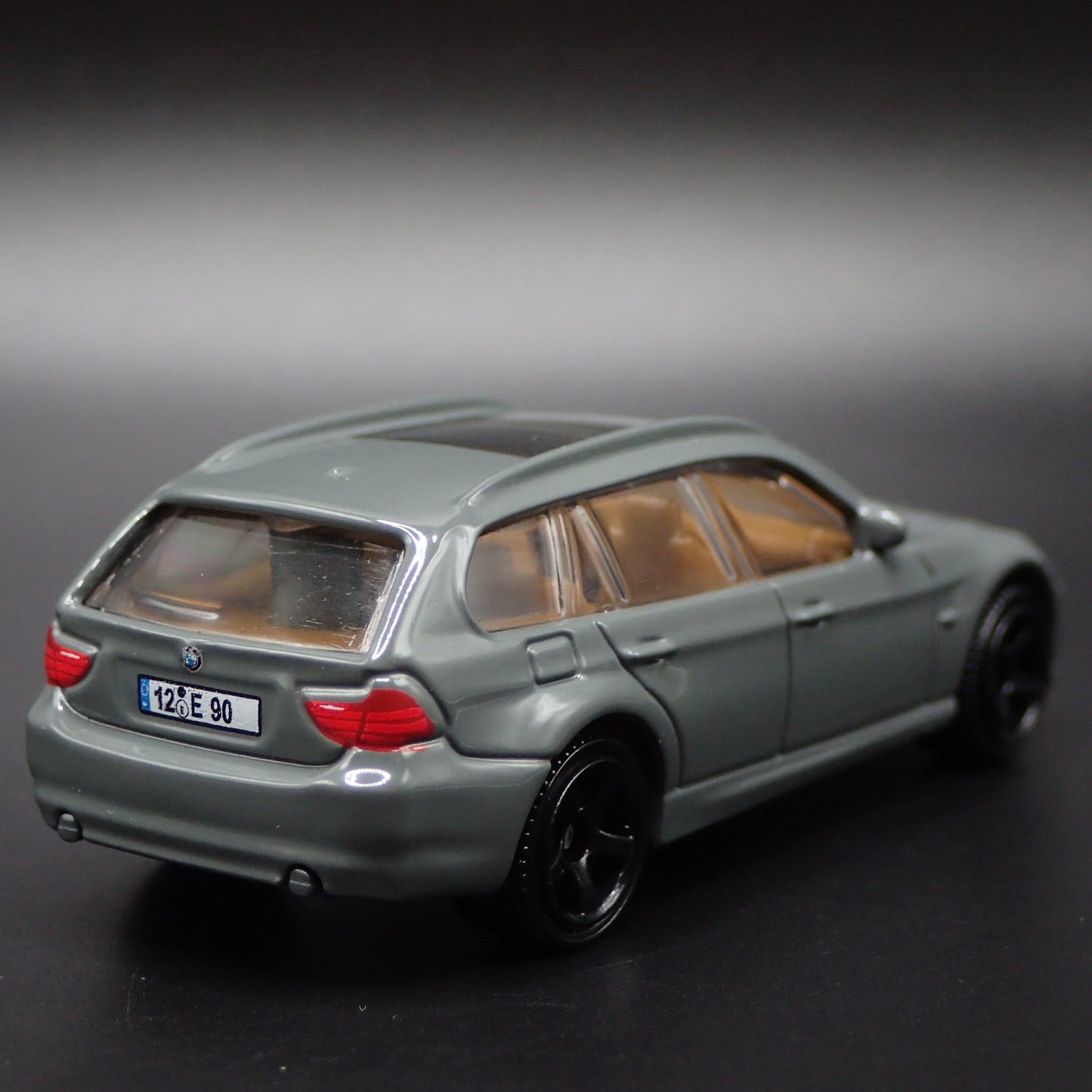 2011-2017 BMW 3 SERIES TOURING STATION WAGON GRAY 1/64 SCALE DIECAST MODEL CAR