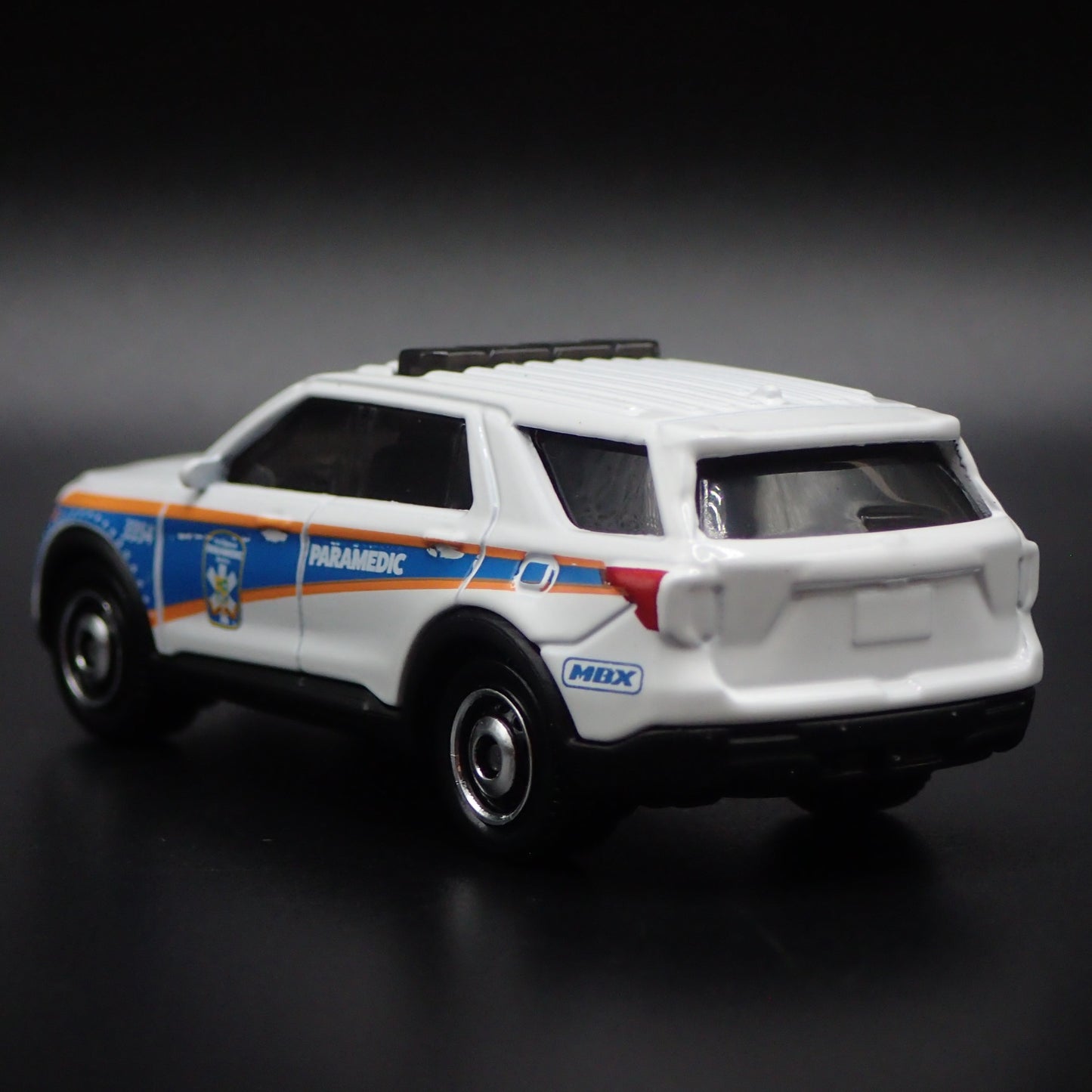 2020-2025 FORD EXPLORER POLICE UTILITY PARAMEDIC 1/64 MB SCALE DIECAST MODEL CAR