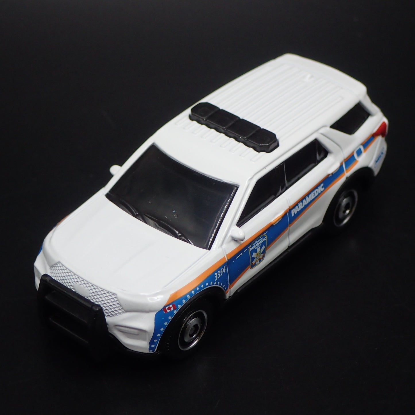2020-2025 FORD EXPLORER POLICE UTILITY PARAMEDIC 1/64 MB SCALE DIECAST MODEL CAR