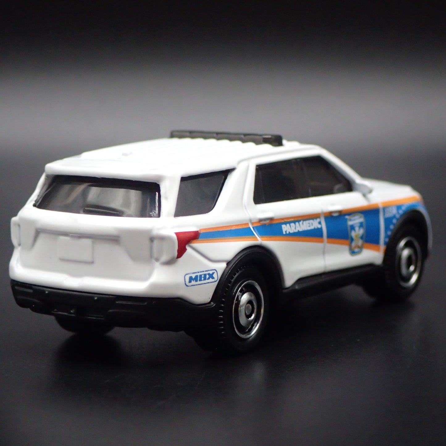 2020-2025 FORD EXPLORER POLICE UTILITY PARAMEDIC 1/64 MB SCALE DIECAST MODEL CAR