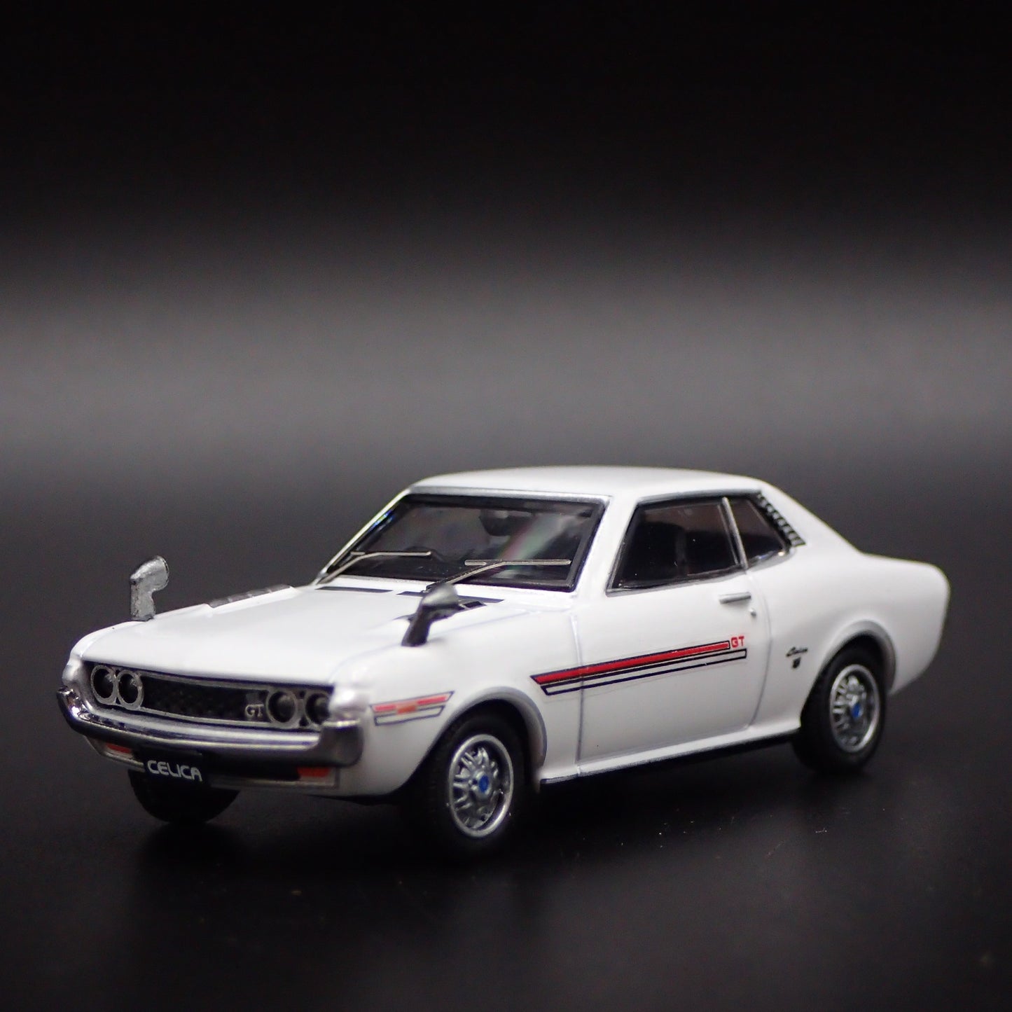 1970 70 TOYOTA CELICA 1600GT TA22 RARE 1:64 SCALE DIORAMA DIECAST MODEL CAR
