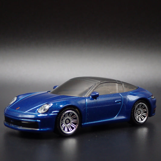 2018-2025 PORSCHE 911 TARGA 4S BLUE 1:64 SCALE COLLECTIBLE DIECAST MODEL CAR