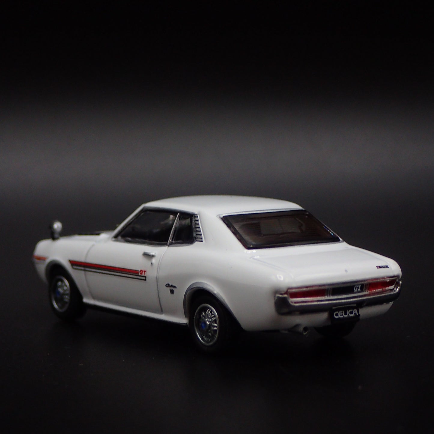 1970 70 TOYOTA CELICA 1600GT TA22 RARE 1:64 SCALE DIORAMA DIECAST MODEL CAR