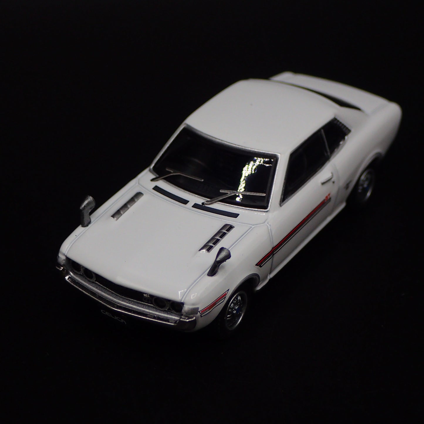 1970 70 TOYOTA CELICA 1600GT TA22 RARE 1:64 SCALE DIORAMA DIECAST MODEL CAR