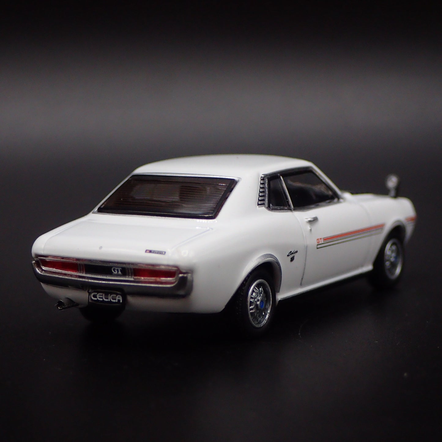 1970 70 TOYOTA CELICA 1600GT TA22 RARE 1:64 SCALE DIORAMA DIECAST MODEL CAR