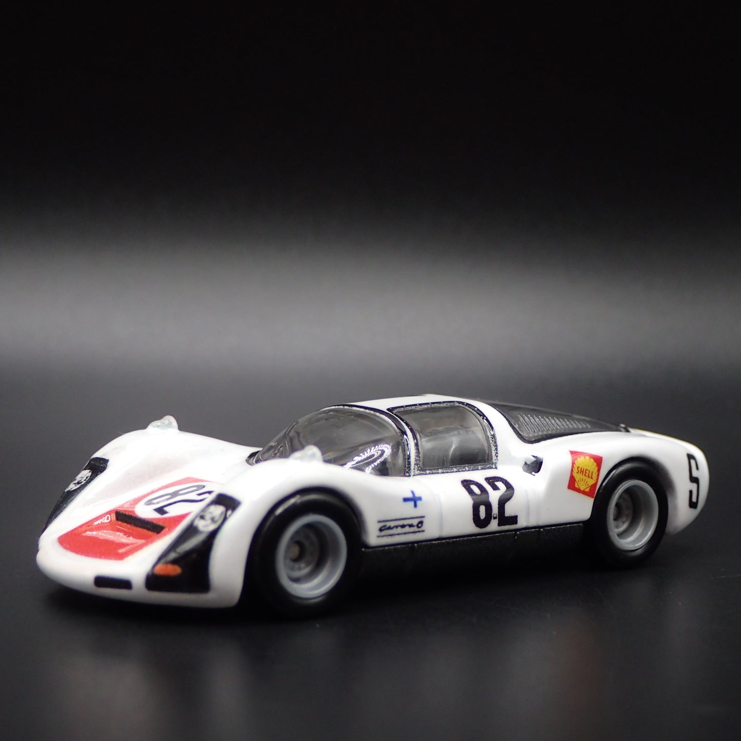 1966 PORSCHE 906 CARRERA 6 RACE CAR SHELL 1:64 SCALE DIORAMA DIECAST MODEL CAR
