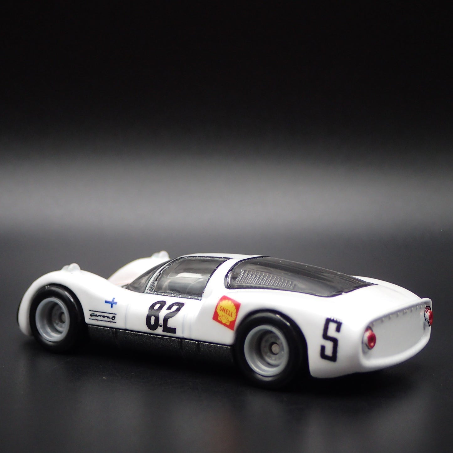 1966 PORSCHE 906 CARRERA 6 RACE CAR SHELL 1:64 SCALE DIORAMA DIECAST MODEL CAR