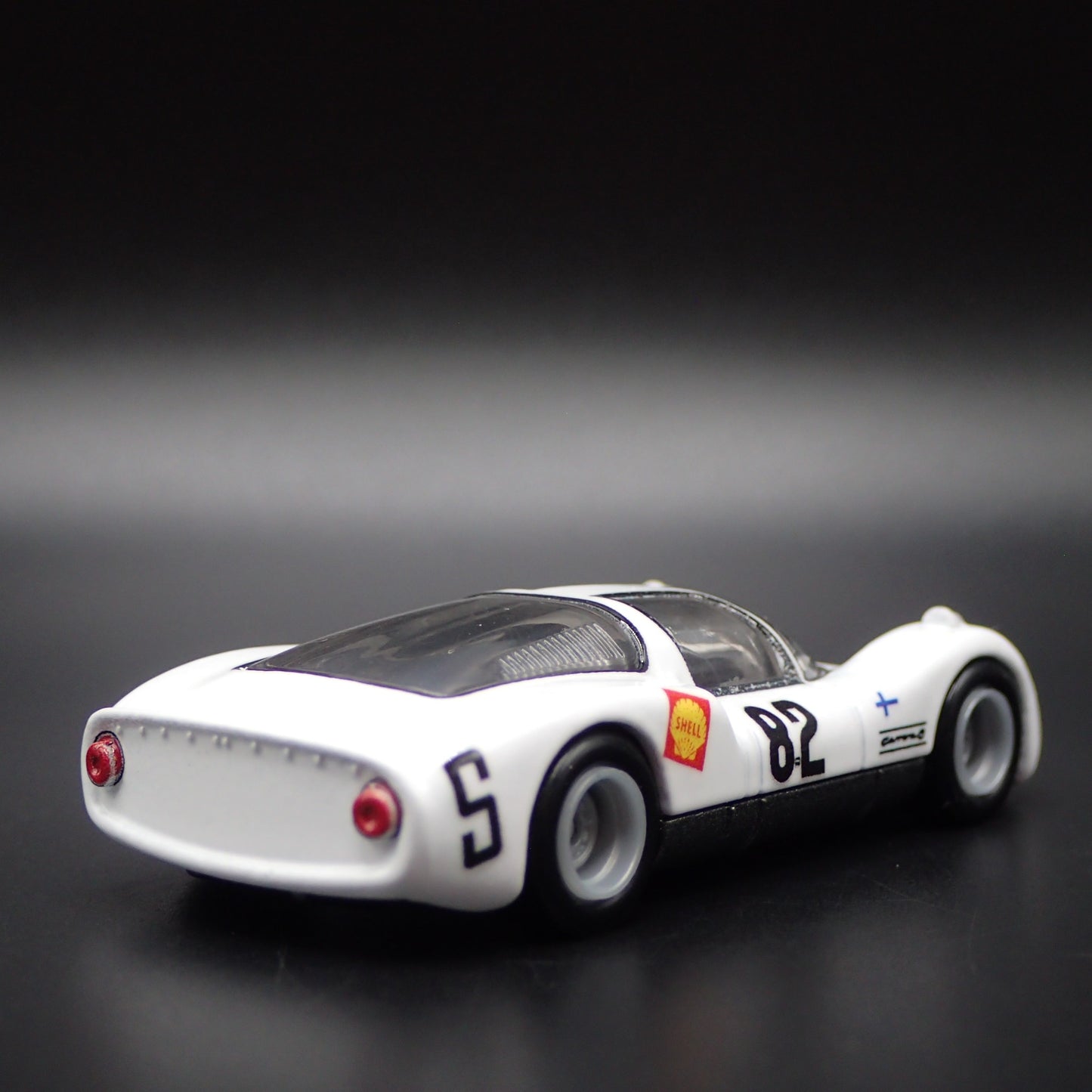 1966 PORSCHE 906 CARRERA 6 RACE CAR SHELL 1:64 SCALE DIORAMA DIECAST MODEL CAR