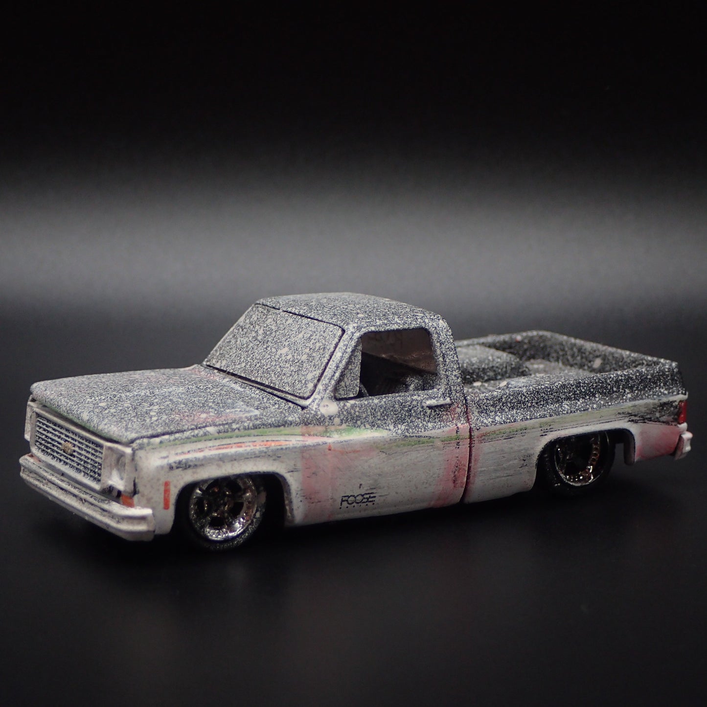 1973 73 CHEVY CHEVROLET CHEYENNE SQUARE BODY TRUCK 1/64 SCALE DIECAST MODEL CAR