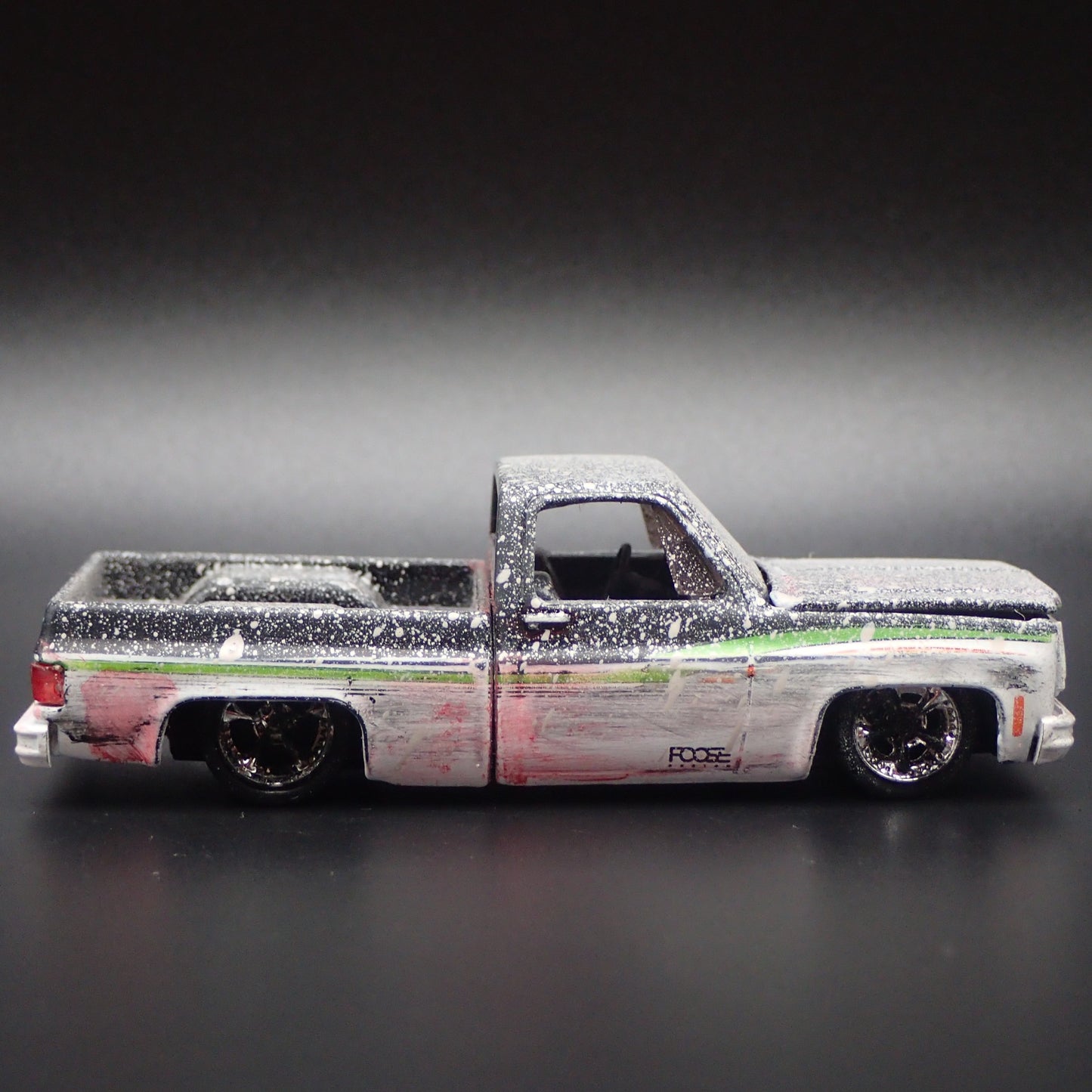 1973 73 CHEVY CHEVROLET CHEYENNE SQUARE BODY TRUCK 1/64 SCALE DIECAST MODEL CAR