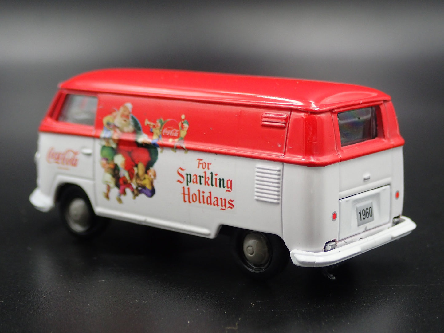 1960 60 VW VOLKSWAGEN DELIVERY PANEL VAN COCA-COLA 1:64 SCALE DIECAST MODEL CAR