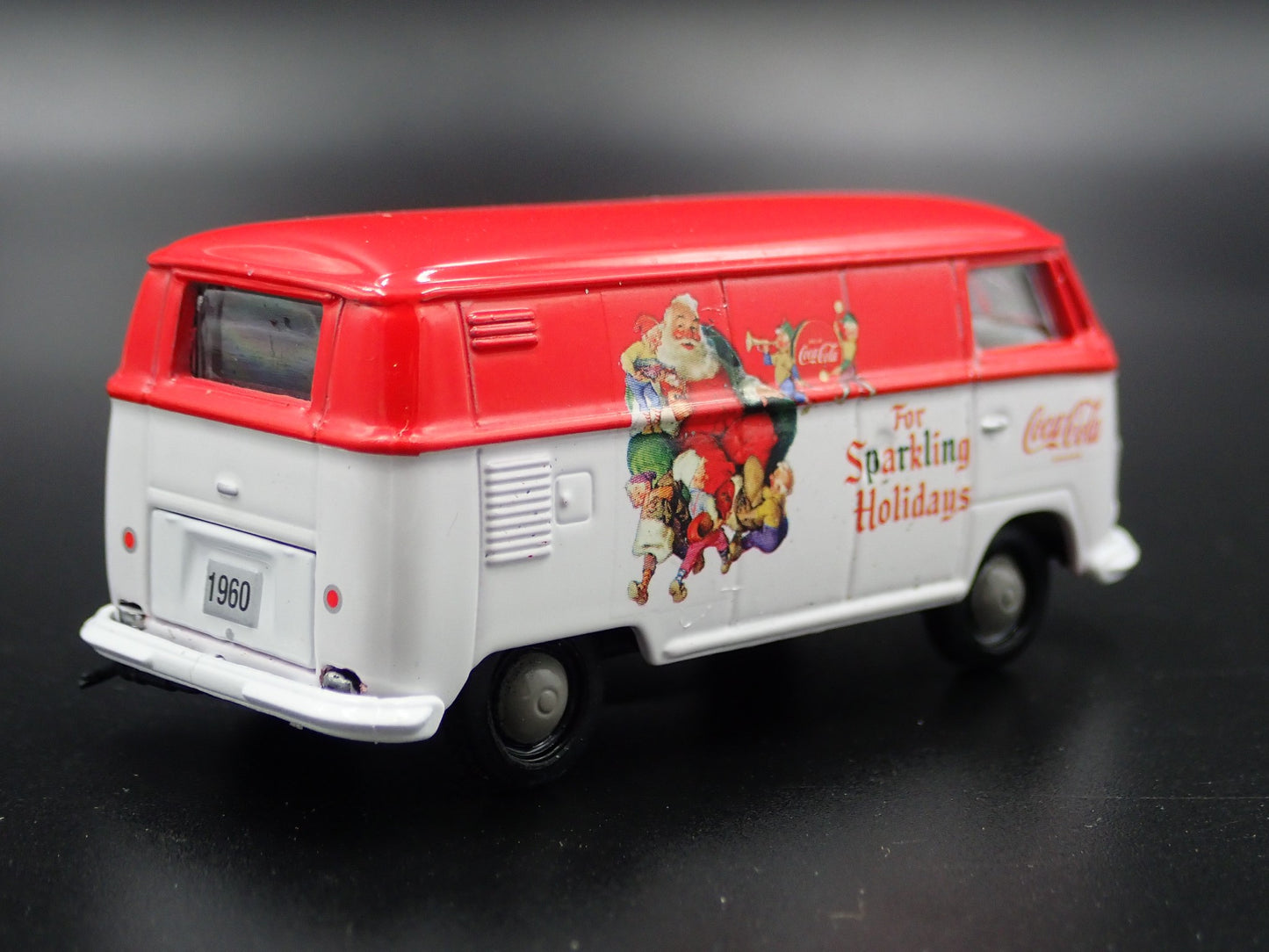 1960 60 VW VOLKSWAGEN DELIVERY PANEL VAN COCA-COLA 1:64 SCALE DIECAST MODEL CAR