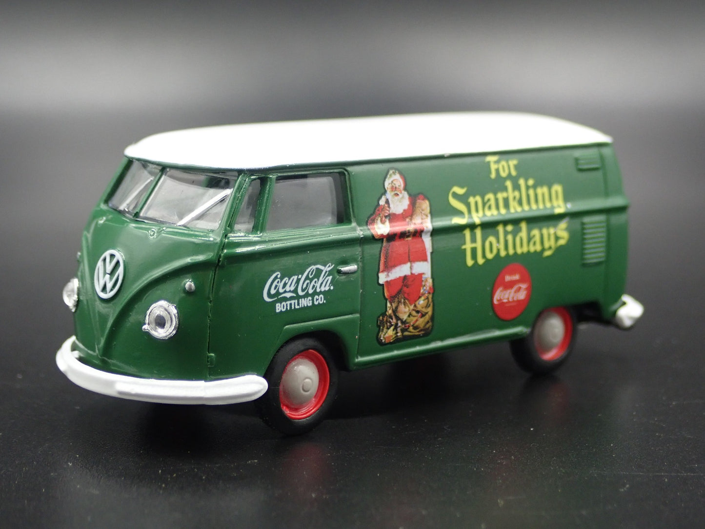1960 60 VW VOLKSWAGEN DELIVERY PANEL VAN COCA-COLA 1:64 SCALE DIECAST MODEL CAR