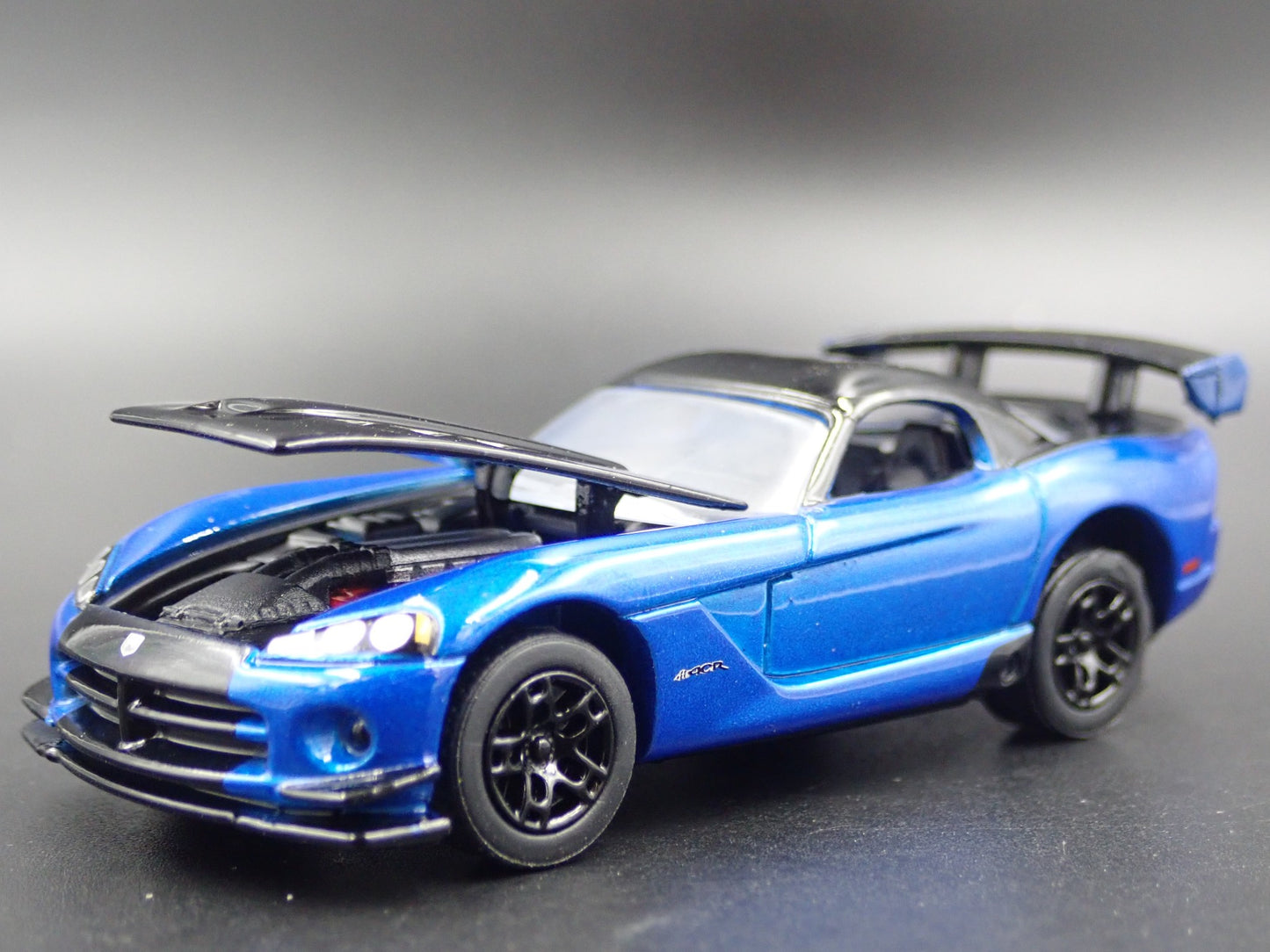 2008-2010 DODGE VIPER SRT10 ACR BLUE 1/64 SCALE COLLECTIBLE DIECAST MODEL CA3