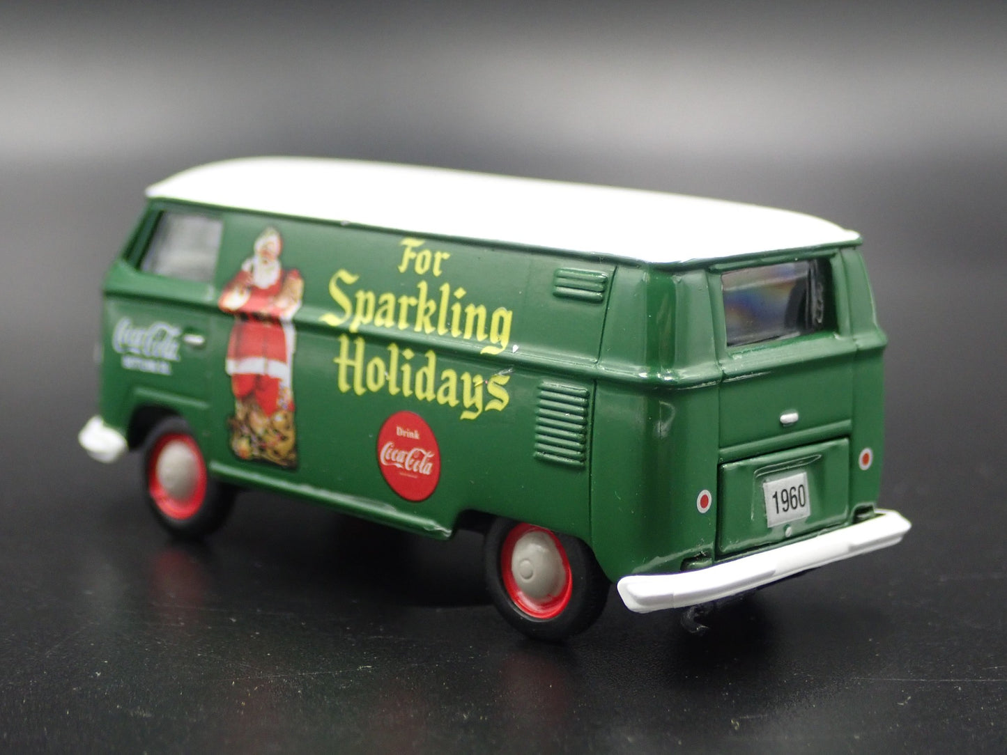 1960 60 VW VOLKSWAGEN DELIVERY PANEL VAN COCA-COLA 1:64 SCALE DIECAST MODEL CAR