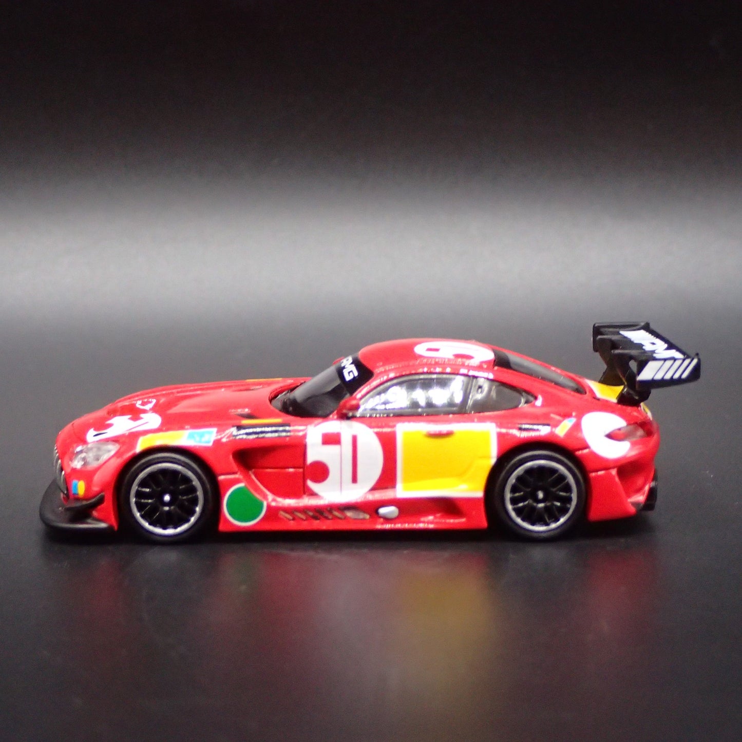 MERCEDES-BENZ AMG GT3 24HRS SPA 50TH ANNIVERSARY 1:64 SCALE DIECAST MODEL CAR