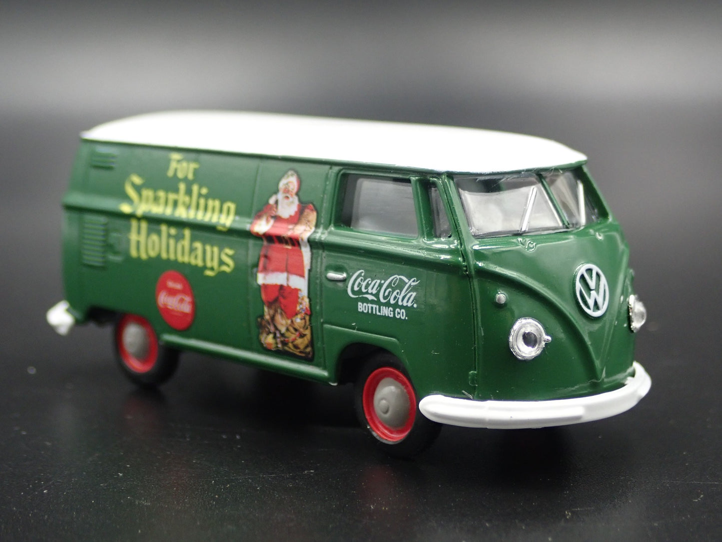 1960 60 VW VOLKSWAGEN DELIVERY PANEL VAN COCA-COLA 1:64 SCALE DIECAST MODEL CAR