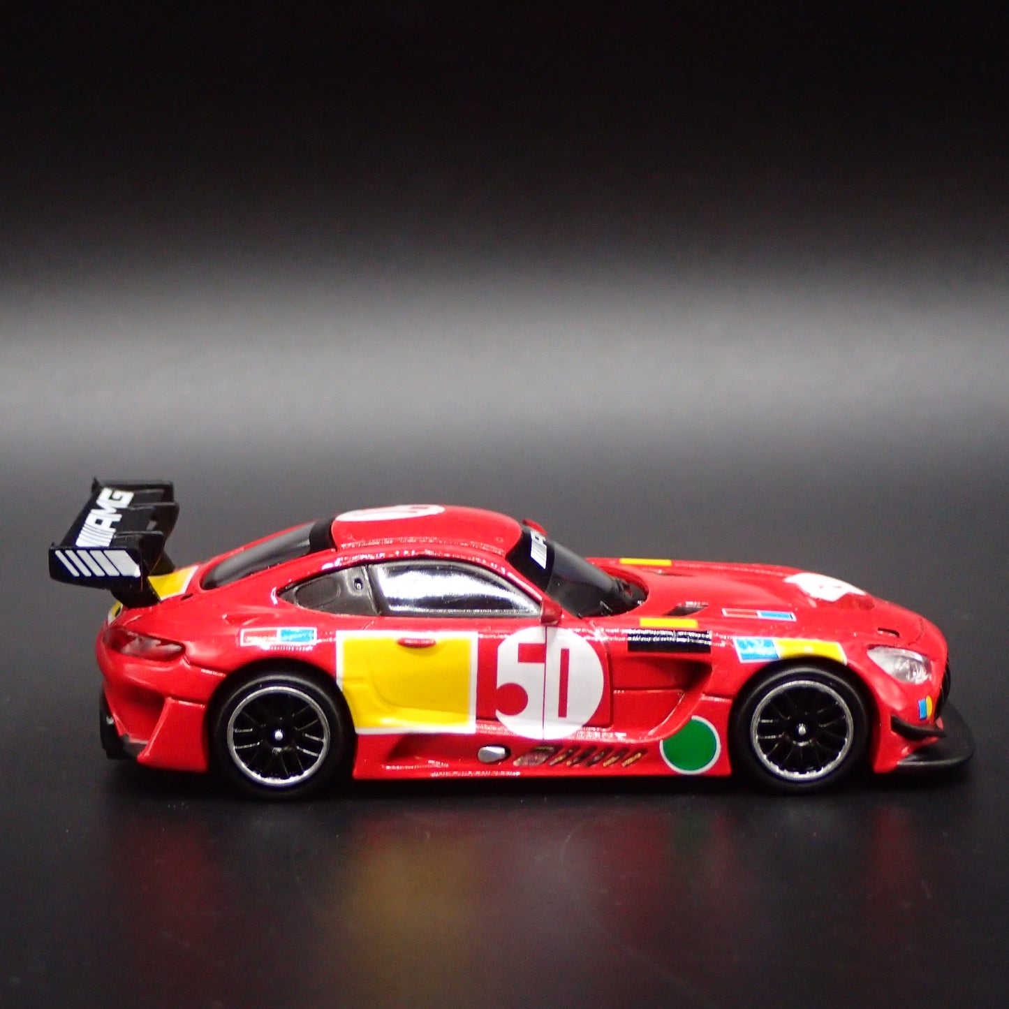 MERCEDES-BENZ AMG GT3 24HRS SPA 50TH ANNIVERSARY 1:64 SCALE DIECAST MODEL CAR