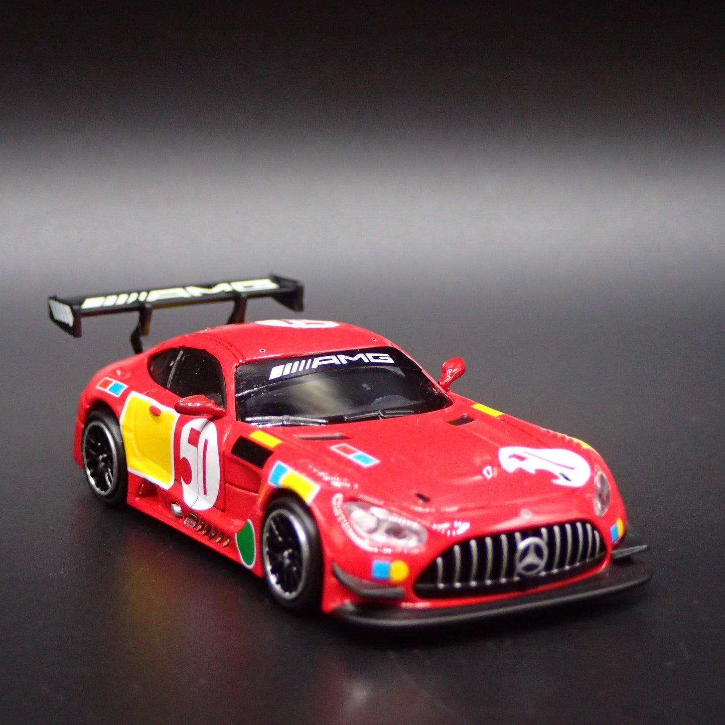 MERCEDES-BENZ AMG GT3 24HRS SPA 50TH ANNIVERSARY 1:64 SCALE DIECAST MODEL CAR