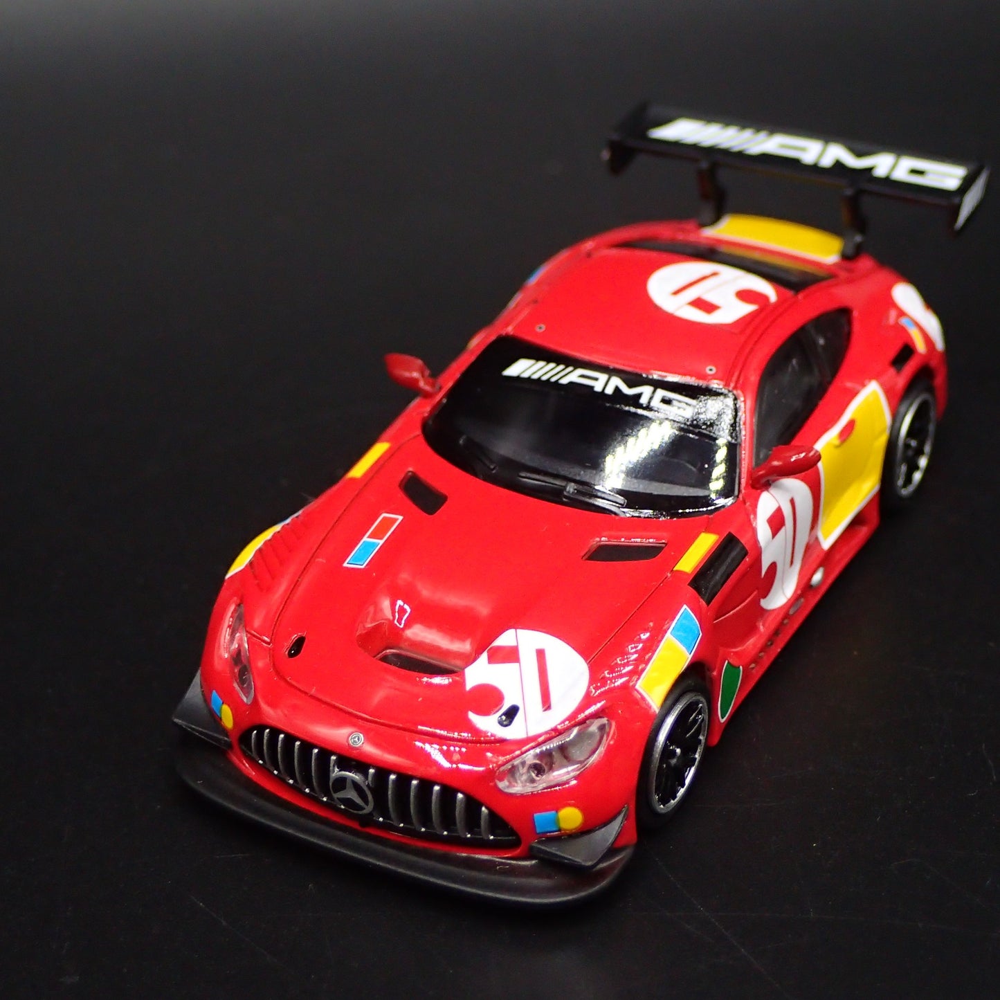 MERCEDES-BENZ AMG GT3 24HRS SPA 50TH ANNIVERSARY 1:64 SCALE DIECAST MODEL CAR