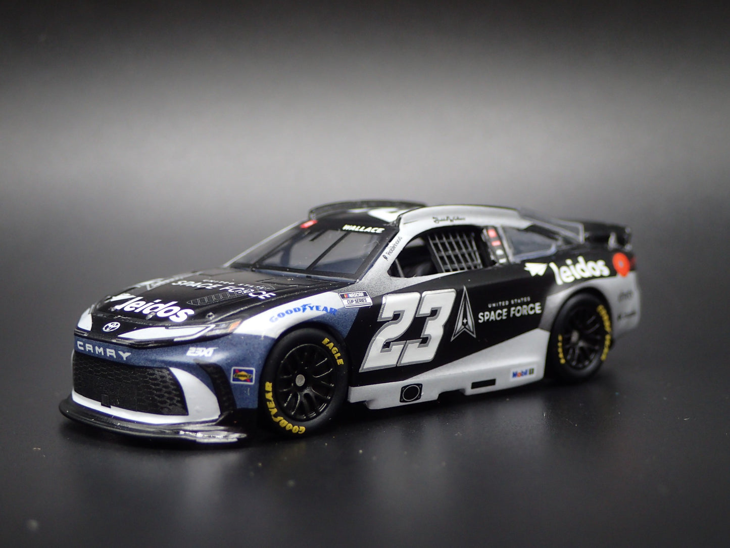 2025 25 TOYOTA CAMRY 23 BUBBA WALLACE SPACE FORCE NASCAR 1:64 SCALE DIECAST CAR