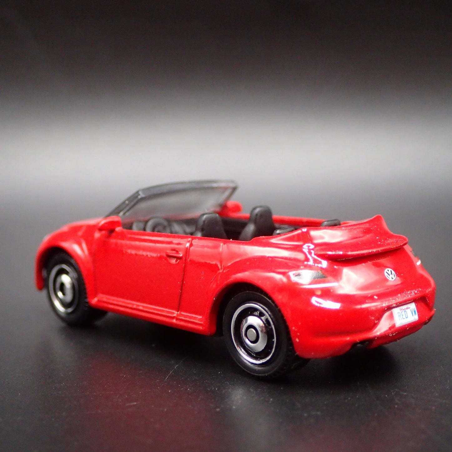 2011-2019 VW VOLKSWAGEN BEETLE BUG CONVERTIBLE RED 1:64 SCALE DIECAST MODEL CAR