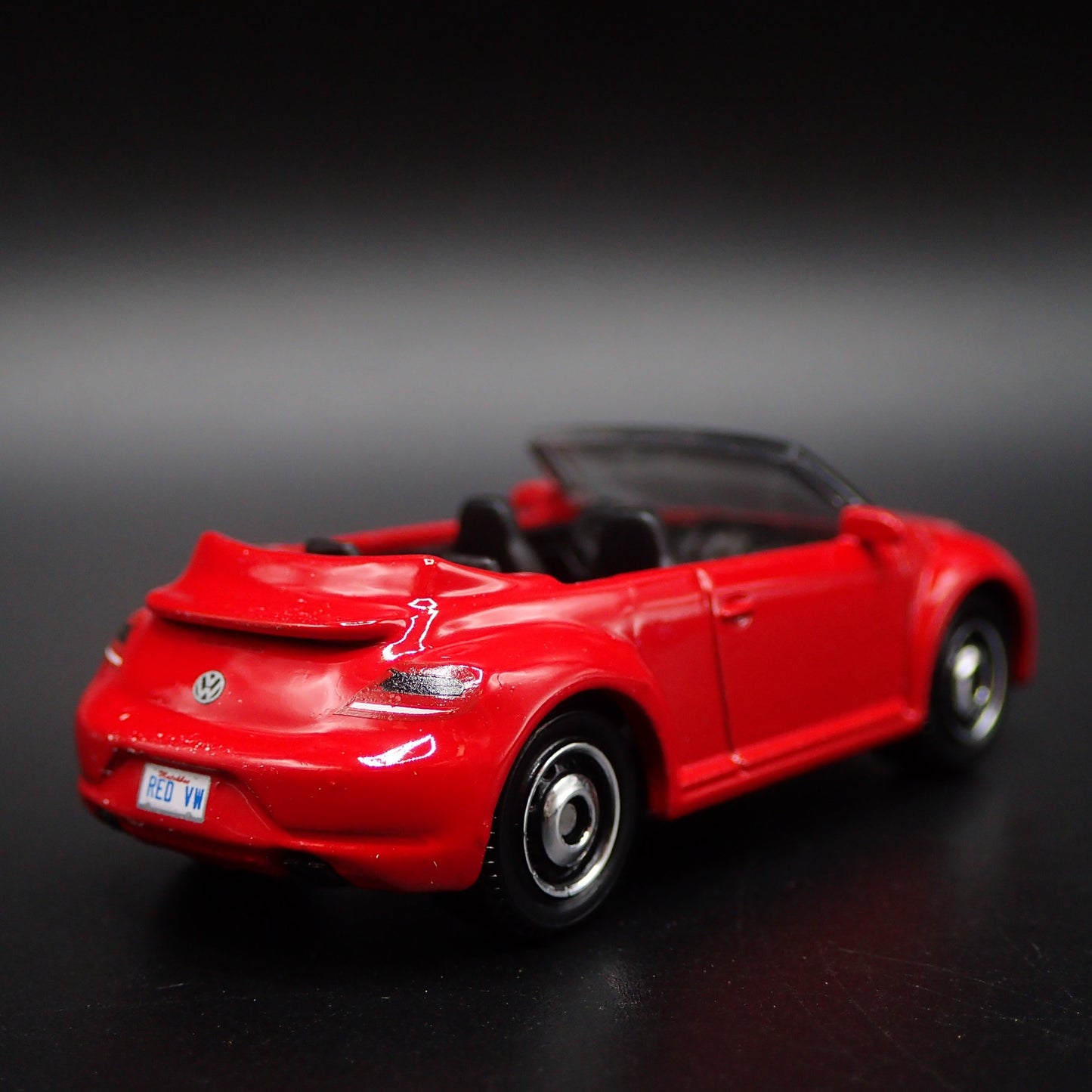 2011-2019 VW VOLKSWAGEN BEETLE BUG CONVERTIBLE RED 1:64 SCALE DIECAST MODEL CAR