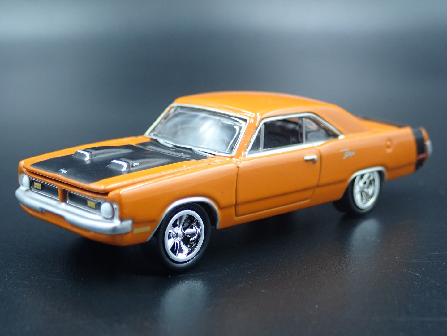1970 70 DODGE DART SWINGER RARE 1:64 SCALE COLLECTIBLE DIORAMA DIECAST MODEL CAR