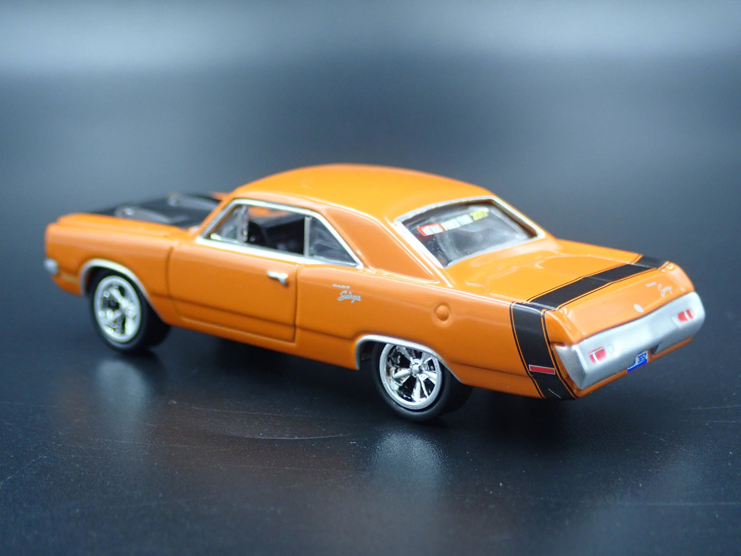 1970 70 DODGE DART SWINGER RARE 1:64 SCALE COLLECTIBLE DIORAMA DIECAST MODEL CAR