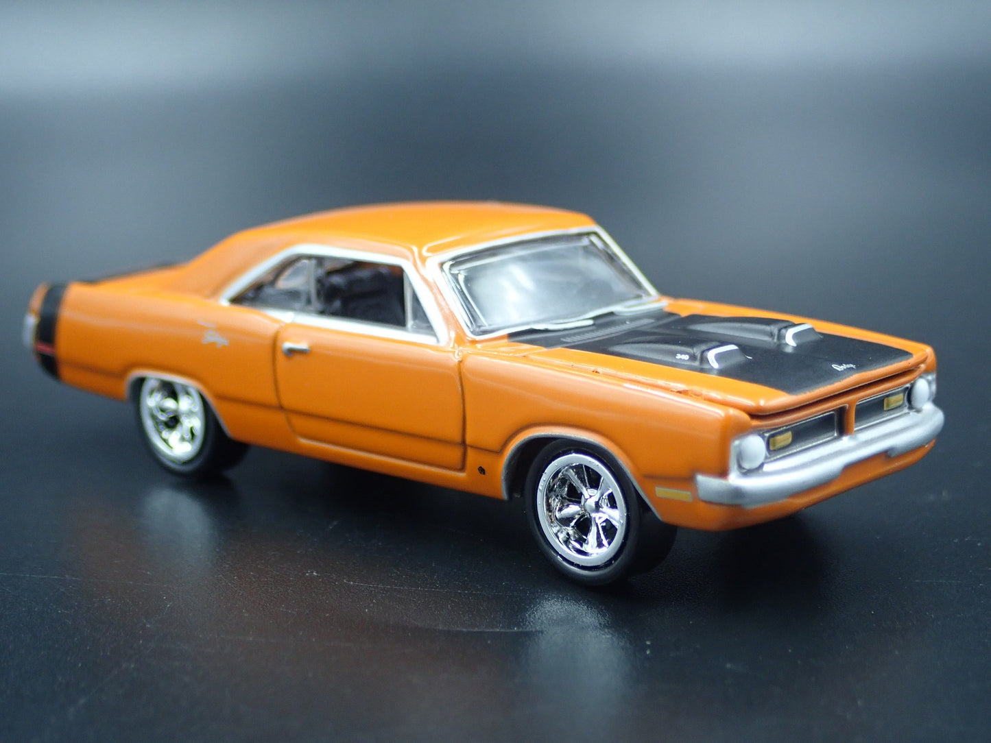 1970 70 DODGE DART SWINGER RARE 1:64 SCALE COLLECTIBLE DIORAMA DIECAST MODEL CAR