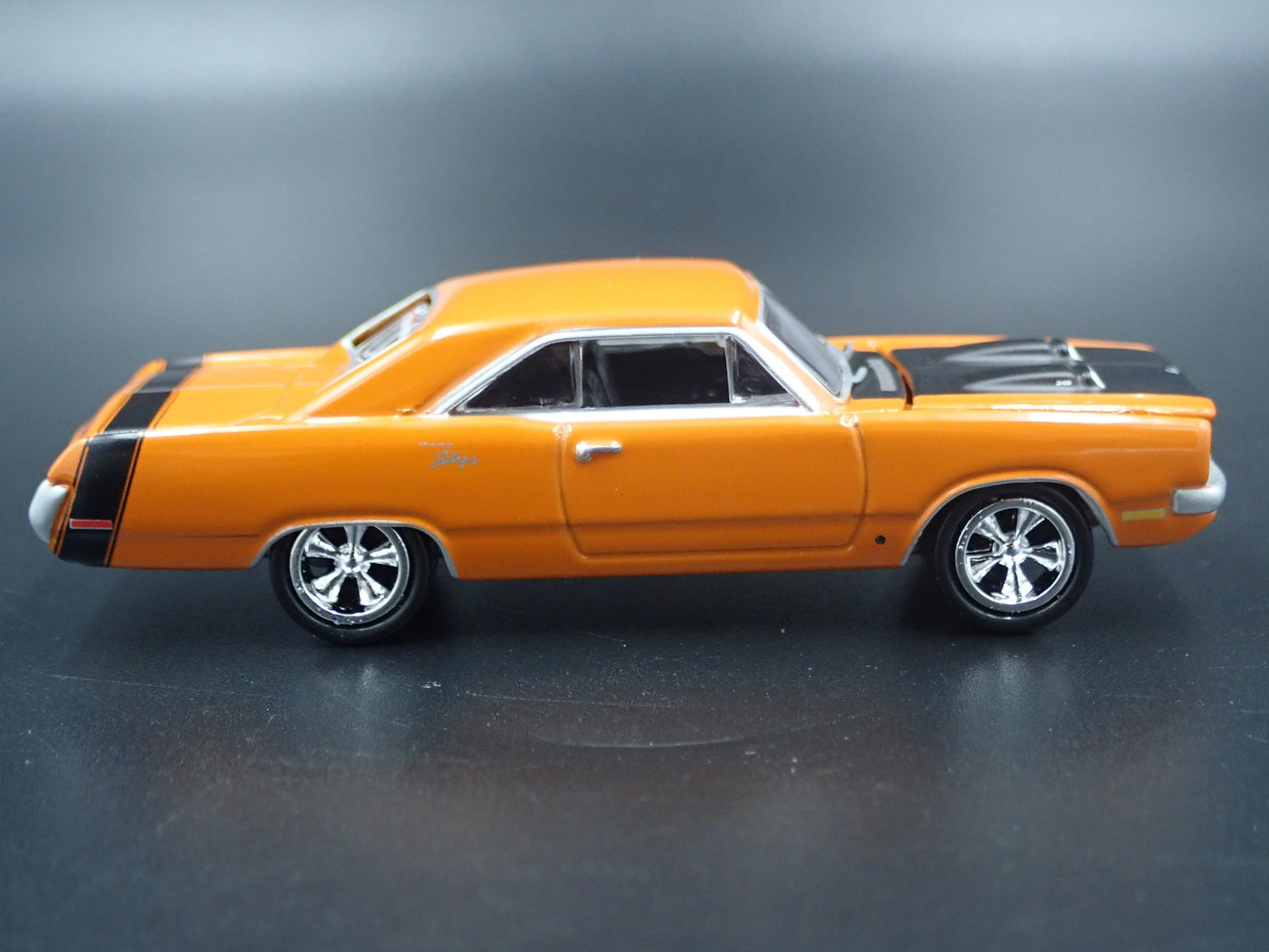 1970 70 DODGE DART SWINGER RARE 1:64 SCALE COLLECTIBLE DIORAMA DIECAST MODEL CAR