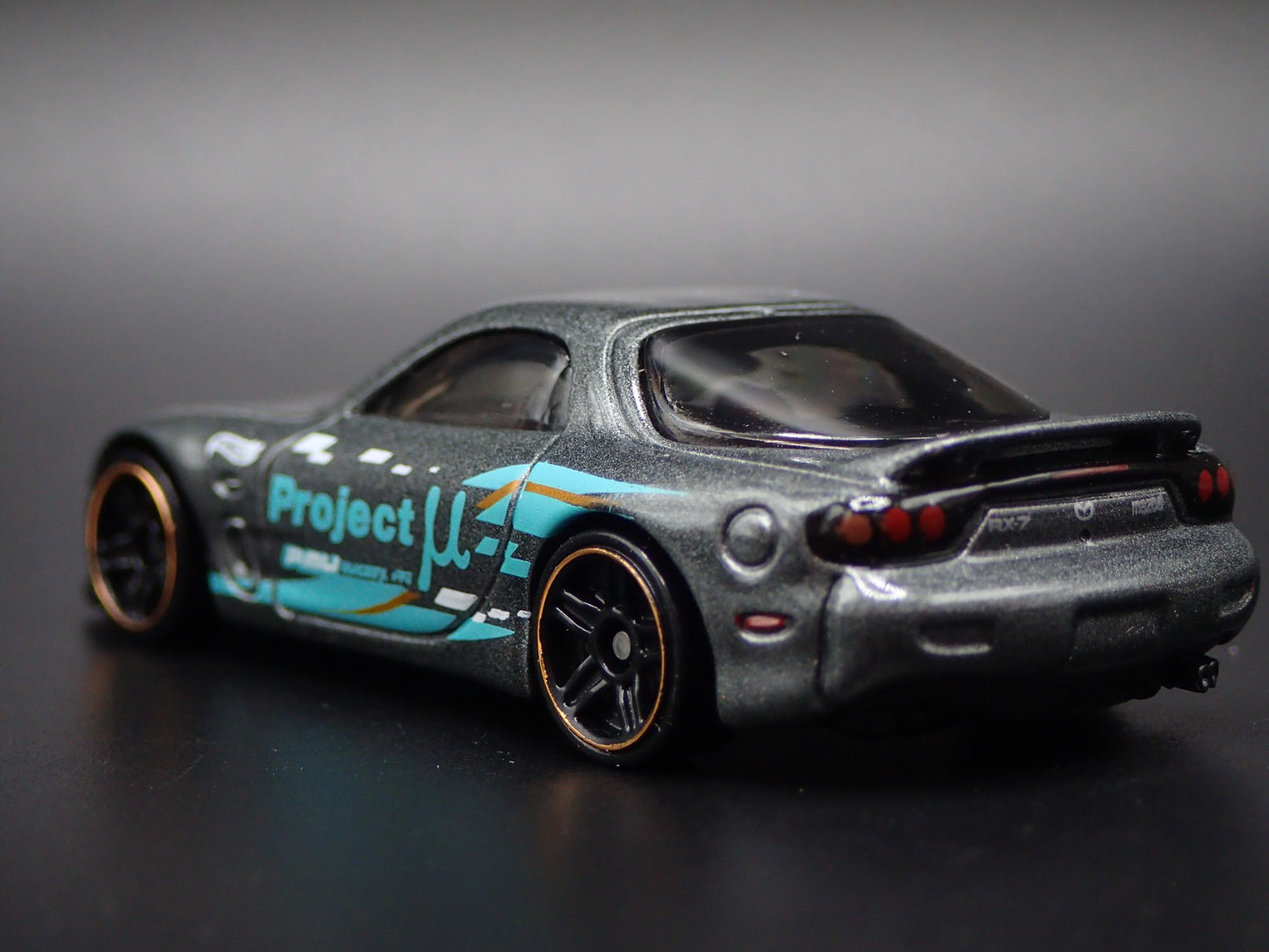 1992-2002 MAZDA RX7 JDM GRAY 1:64 SCALE COLLECTIBLE DIORAMA DIECAST MODEL CAR