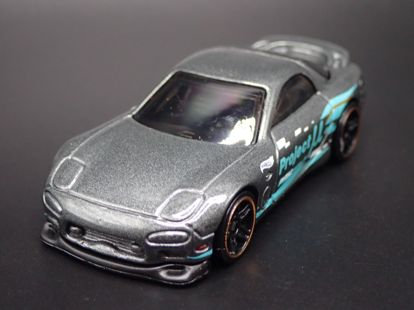 1992-2002 MAZDA RX7 JDM GRAY 1:64 SCALE COLLECTIBLE DIORAMA DIECAST MODEL CAR