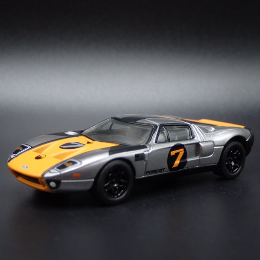 2005-2006 FORD GT SUPER CAR GRAY 1:64 SCALE COLLECTIBLE DIECAST MODEL CAR