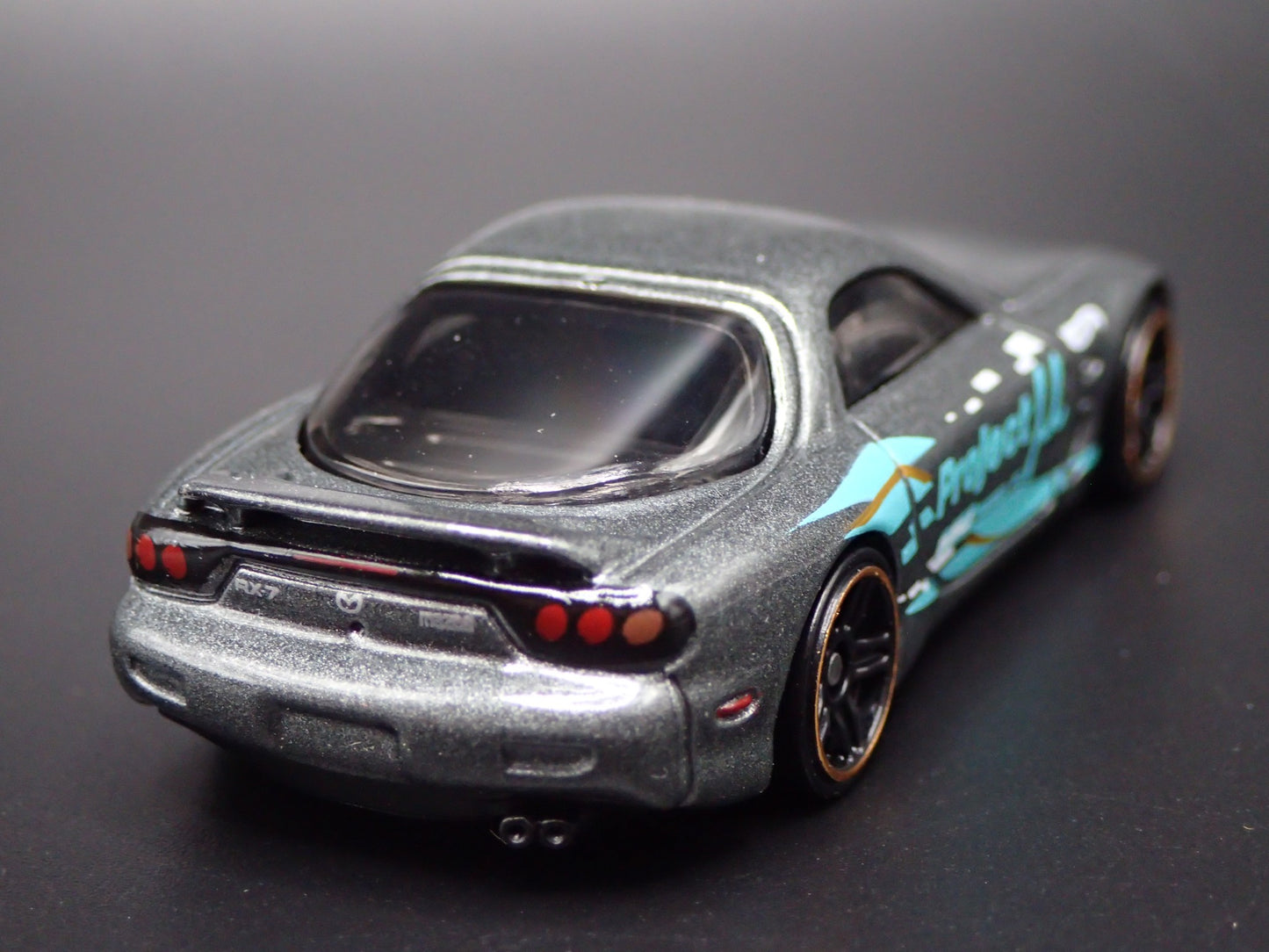 1992-2002 MAZDA RX7 JDM GRAY 1:64 SCALE COLLECTIBLE DIORAMA DIECAST MODEL CAR