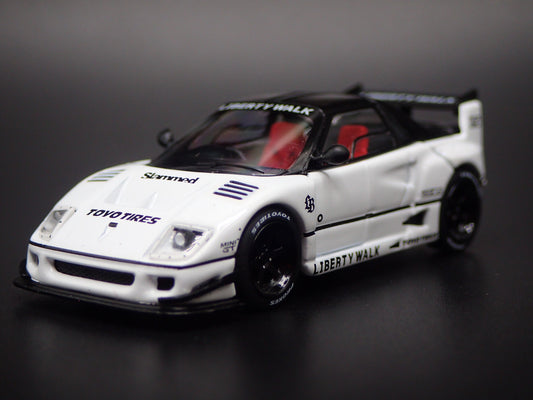 1992-1994 MAZDA AUTOZAM AZ1 LIBERTY WALK LB40 WHITE 1:64 SCALE DIECAST MODEL CAR
