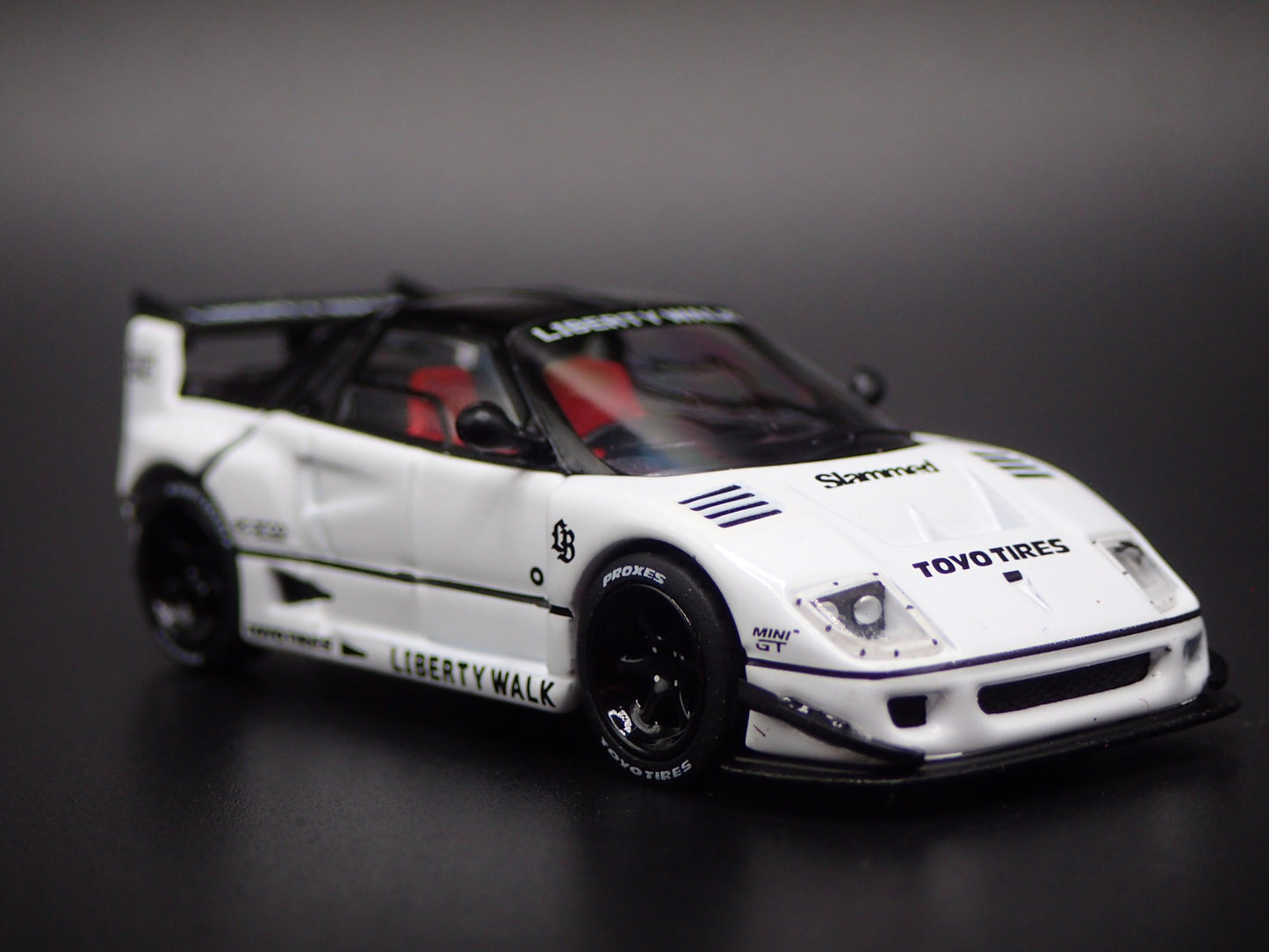 1992-1994 MAZDA AUTOZAM AZ1 LIBERTY WALK LB40 WHITE 1:64 SCALE DIECAST MODEL CAR