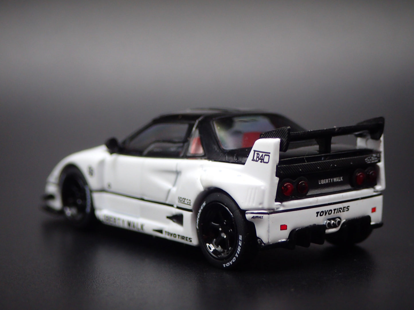 1992-1994 MAZDA AUTOZAM AZ1 LIBERTY WALK LB40 WHITE 1:64 SCALE DIECAST MODEL CAR
