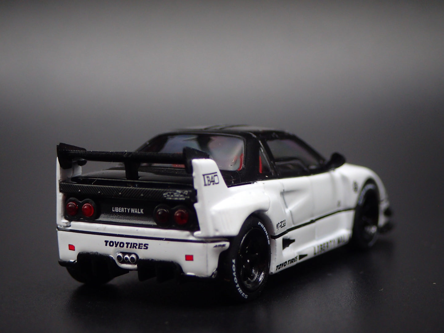 1992-1994 MAZDA AUTOZAM AZ1 LIBERTY WALK LB40 WHITE 1:64 SCALE DIECAST MODEL CAR
