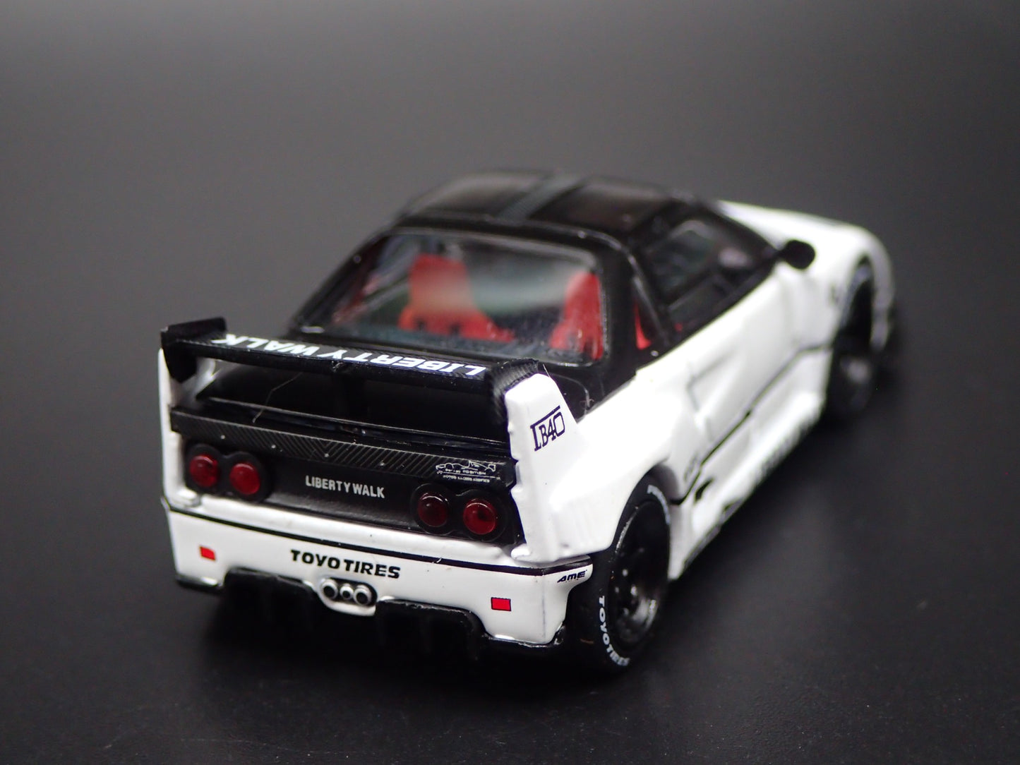 1992-1994 MAZDA AUTOZAM AZ1 LIBERTY WALK LB40 WHITE 1:64 SCALE DIECAST MODEL CAR