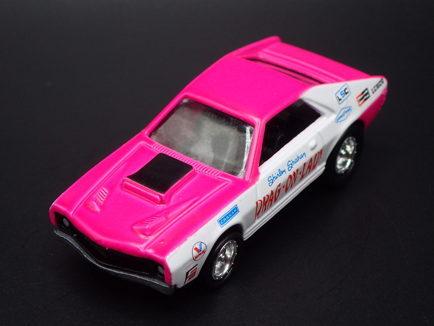 1969 69 AMC AMX DRAG ON LADY NHRA PINK 1:64 SCALE COLLECTIBLE DIECAST MODEL CAR